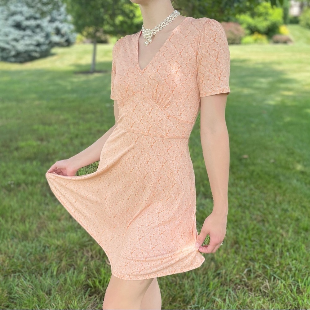 Michael Kors Cottagecore Paisley Print Summer Dress Size XS